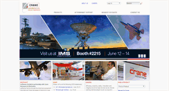 Desktop Screenshot of craneaerospace.com